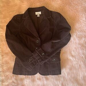 LOFT Dark Brown Blazer